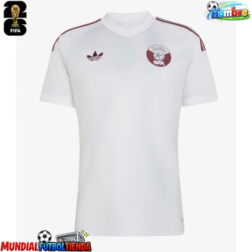 Camiseta Catar Segunda Equipación Replica Mundial 2026 mangas cortas